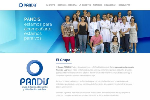 grupopandis.org site used Pandis-child