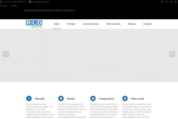 LawBusiness theme site design template sample