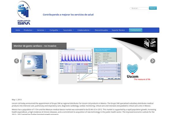 gruposim.com site used Bootstrap_pro