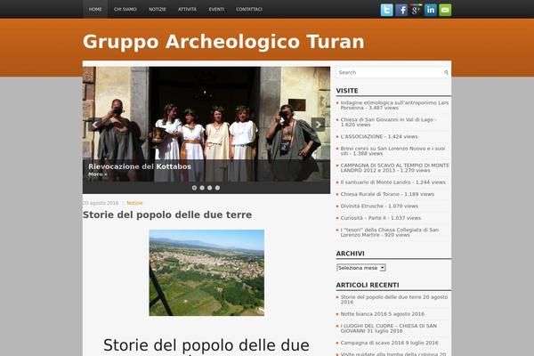 gruppoarcheologicoturan.org site used Boardzine