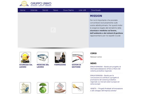 gruppouniko.it site used Uniko