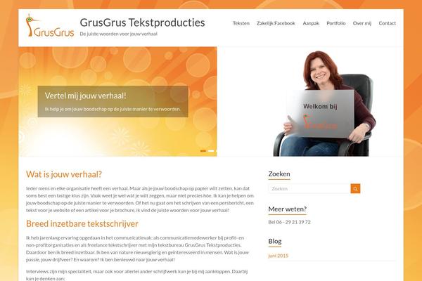 Spacious theme site design template sample