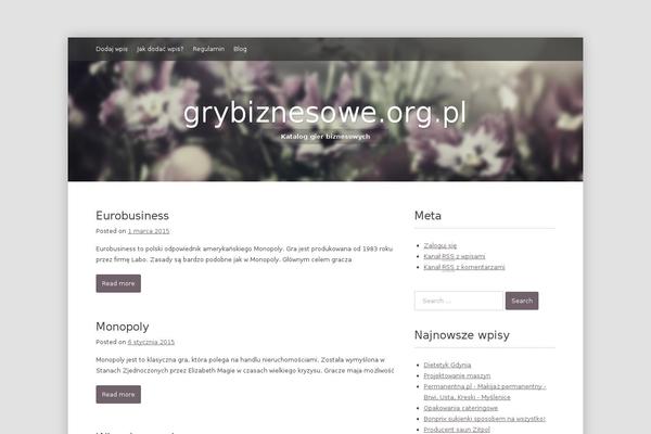 deLighted theme site design template sample