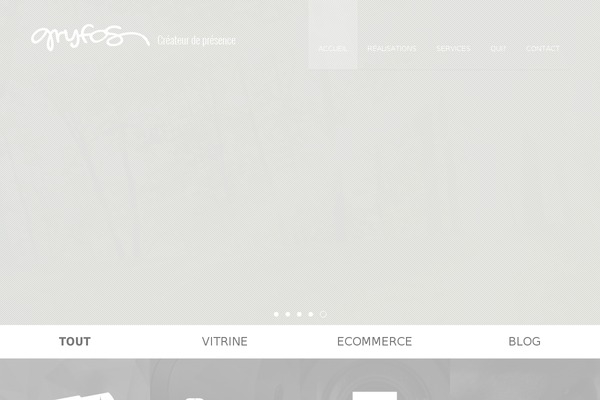 Bones theme site design template sample