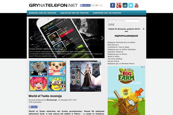 grynatelefon.net site used Gamesnews