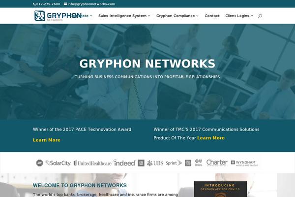 gryphonnetworks.com site used Gryphon-child