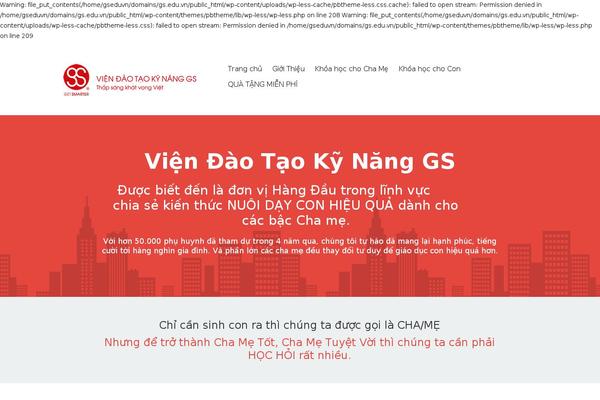gs.edu.vn site used Storefront