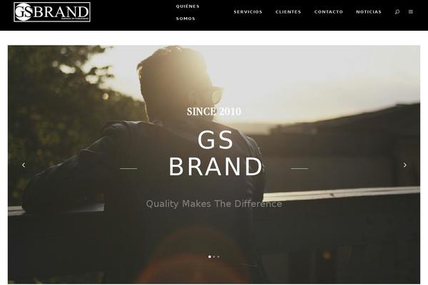 Borderland theme site design template sample