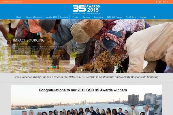 Enfold theme site design template sample