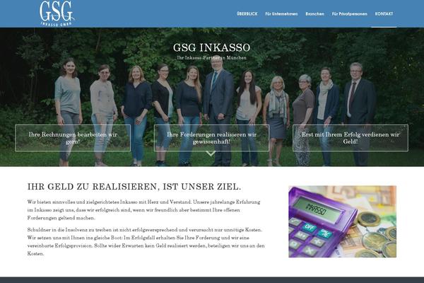 Enfold-child theme site design template sample