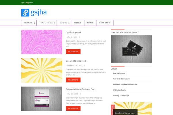 gsjha.com site used Gsjha