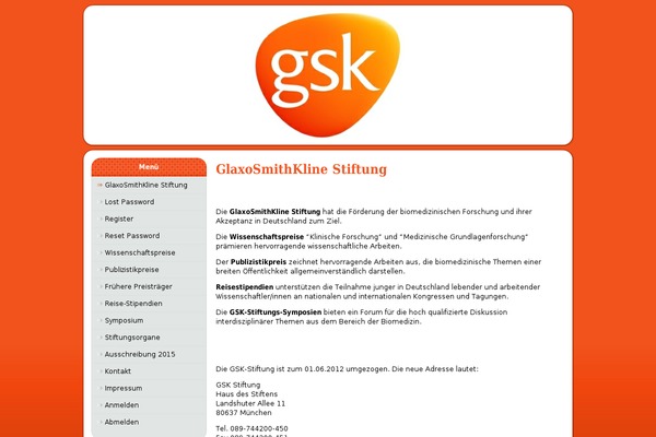 gsk-stiftung.de site used Gsk_stiftung