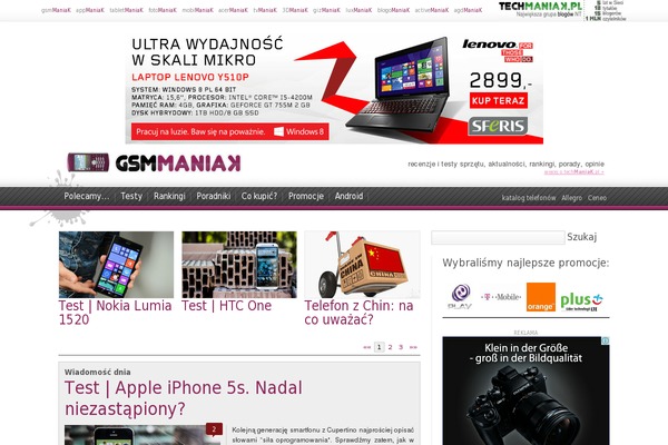 gsmmaniak.pl site used Style-gsmmaniak
