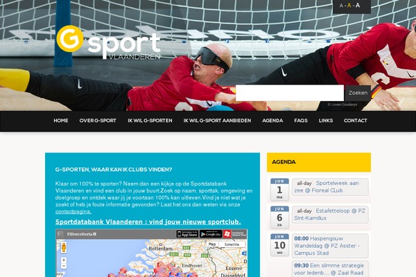 gsportvlaanderen.be site used Gsport