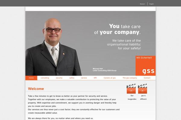 gss-group.eu site used Gss_theme