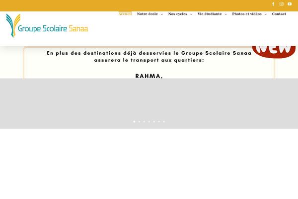 Avada theme site design template sample