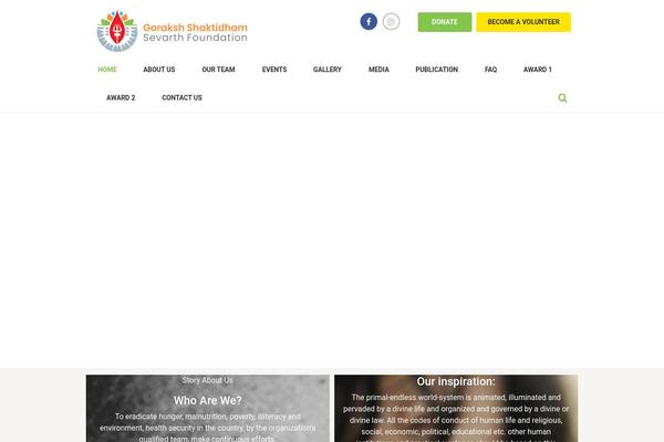 Charity-is-hope theme site design template sample
