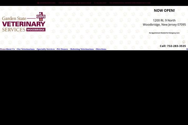 Total theme site design template sample