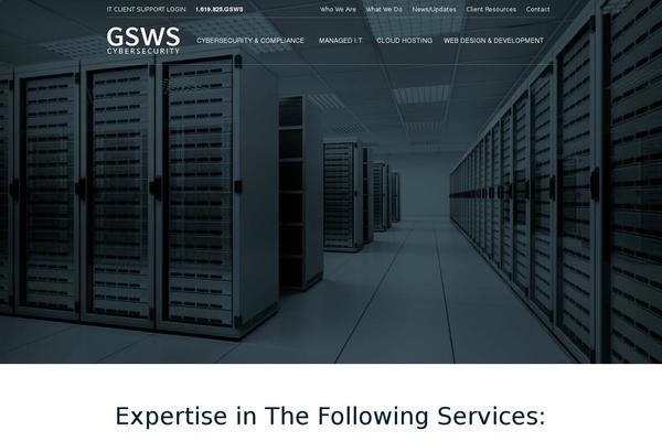 gsws.com site used Hosting-business