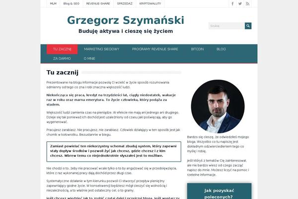 gszymanski.pl site used Ebullient