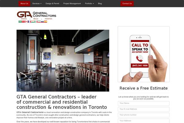 gtageneralcontractors.com site used Gta