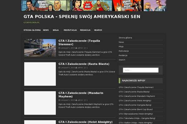 gtapolska.pl site used MH UrbanMag
