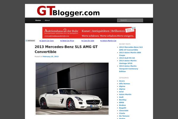 Twenty Eleven theme site design template sample