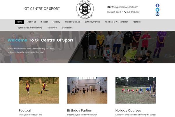 gtcentreofsport.com site used Techreshape