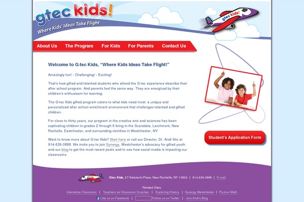 gteckids.com site used Enetspark