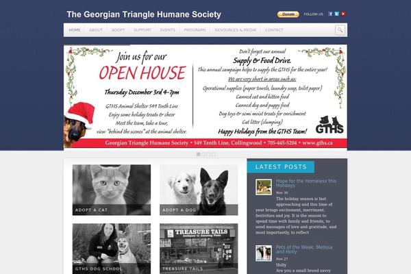 gths.ca site used Animalcare_theme