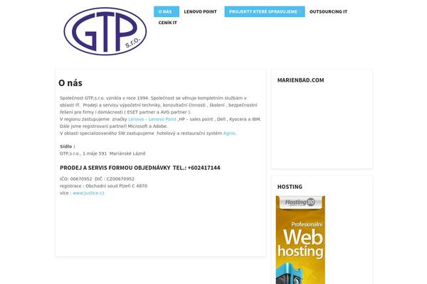 gtp.cz site used Nowa
