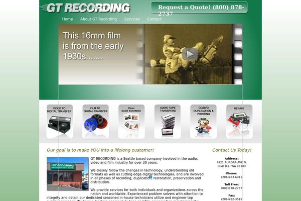 gtrecording.com site used Layout1