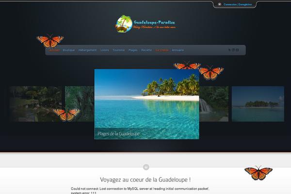 guadeloupe-paradise.fr site used Envisioned