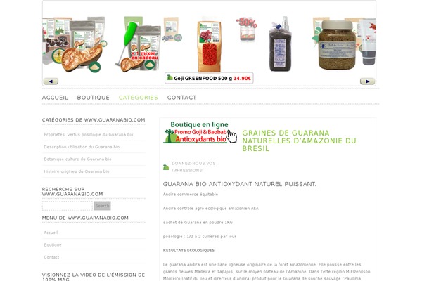 guaranabio.com site used Laboratoirebiologiquement