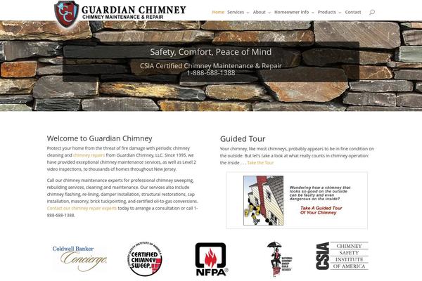 Divi theme site design template sample
