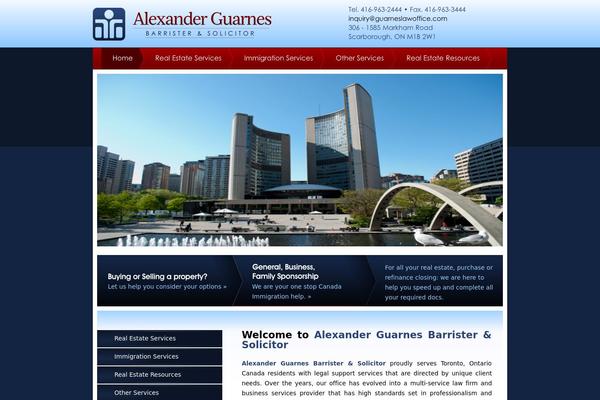 guarneslawoffice.com site used Alexanderguarnes