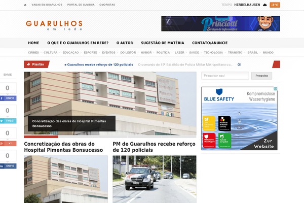 guarulhosemrede.com.br site used Portal