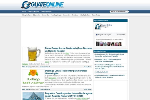 guateonline.com site used Guateonline
