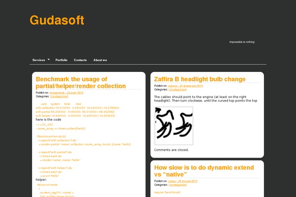 gudasoft.com site used Northern-Web-Coders
