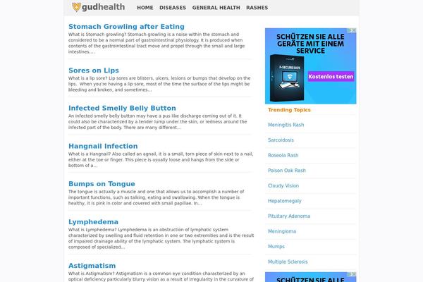 Newspaper theme site design template sample