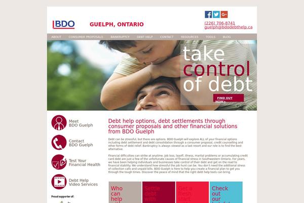 guelph-debt-help.ca site used Bdotemplate3burgundyv8