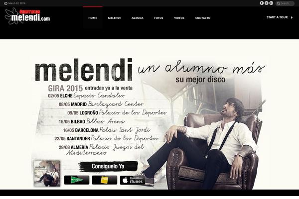 Jupiter theme site design template sample
