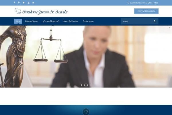 Dt-attorney theme site design template sample