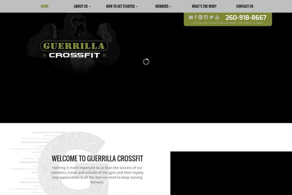 guerrillacrossfit.com site used Stacks