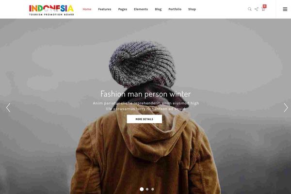 Megabuilder theme site design template sample