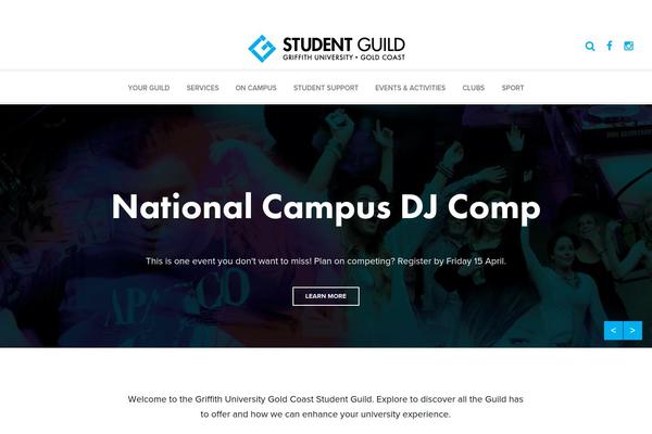 gugcstudentguild.com.au site used Student-guild