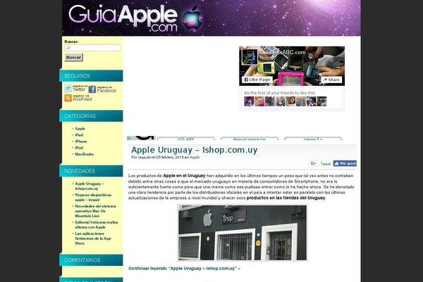 guiaapple.com site used Brunotheme2