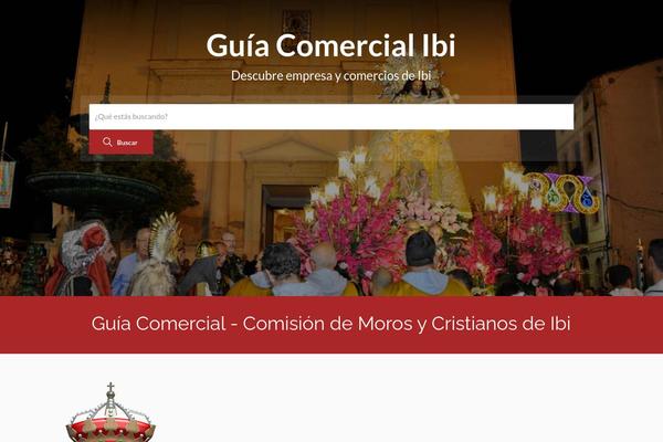 guiacomercialibi.com site used Qibla