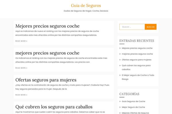 guiadeseguros.org site used Blog-cycle