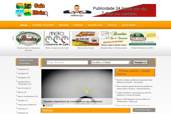 guiadivino.com.br site used Guianews30